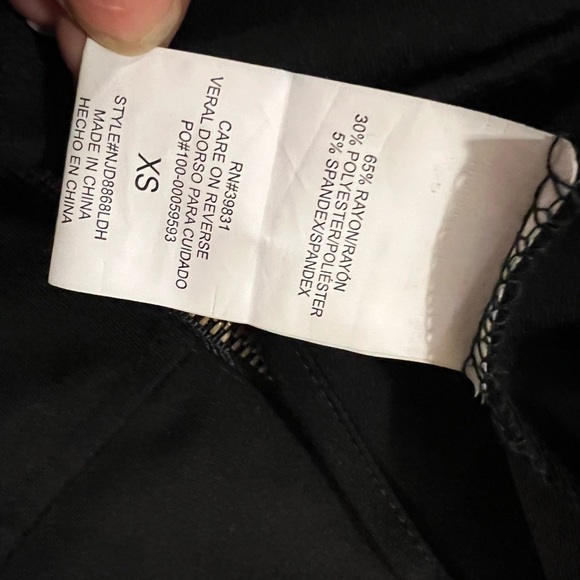 Womens Rewind Size XS Black Spaghetti Strap Dress New With Tags - Picture 8 of 9